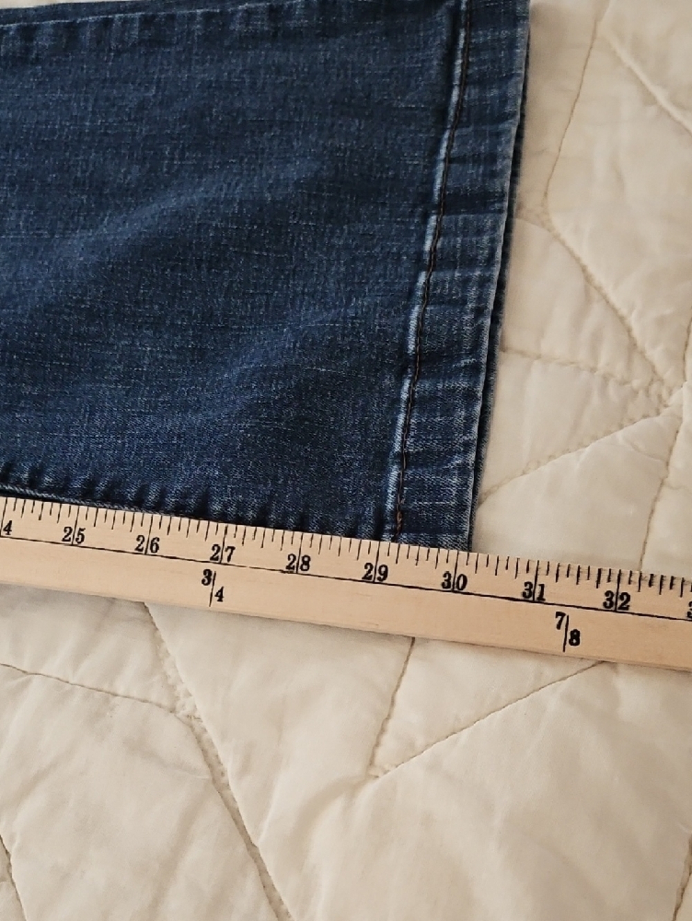 INC Jeans- Tall Sculptured Fit Flare w/ Comfort Waistband Size 8/29 - Picture 5 of 8
